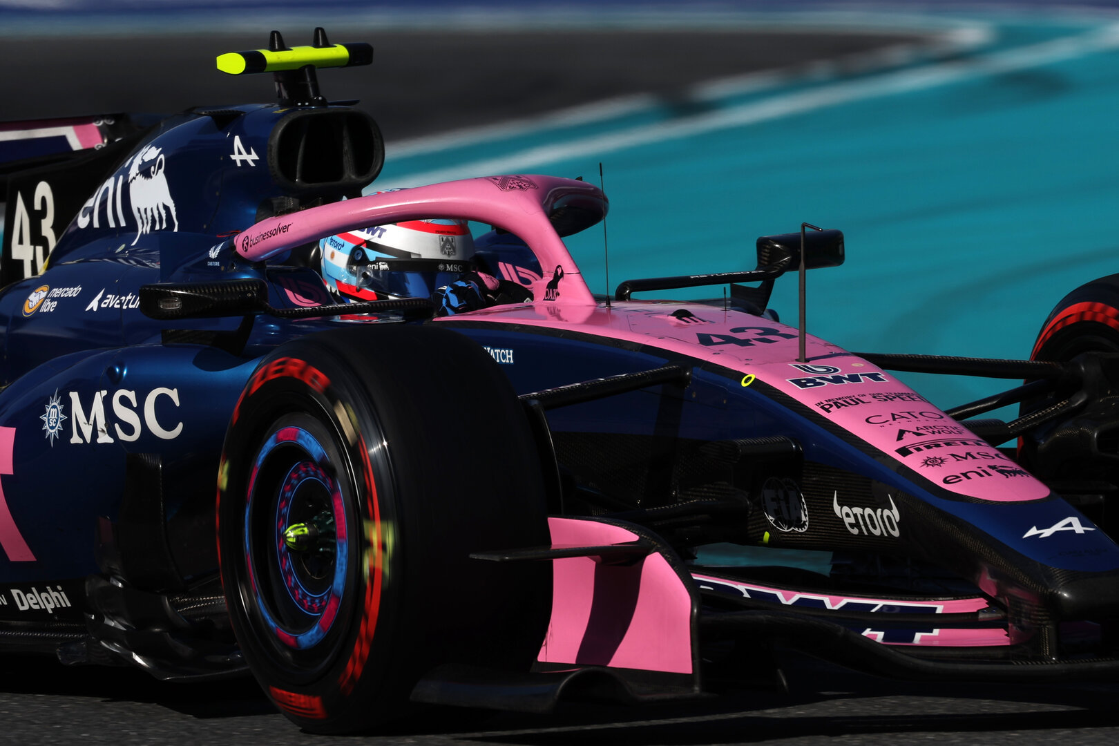 GP MIAMI, Franco Colapinto (ARG) Alpine F1 Team A526.
02.05.2026. Formula 1 World Championship, Rd 4, Miami Grand Prix, Miami, Florida, USA, Sprint e Qualifiche Day.
- www.xpbimages.com, EMail: requests@xpbimages.com © Copyright: Dunbar / XPB Images