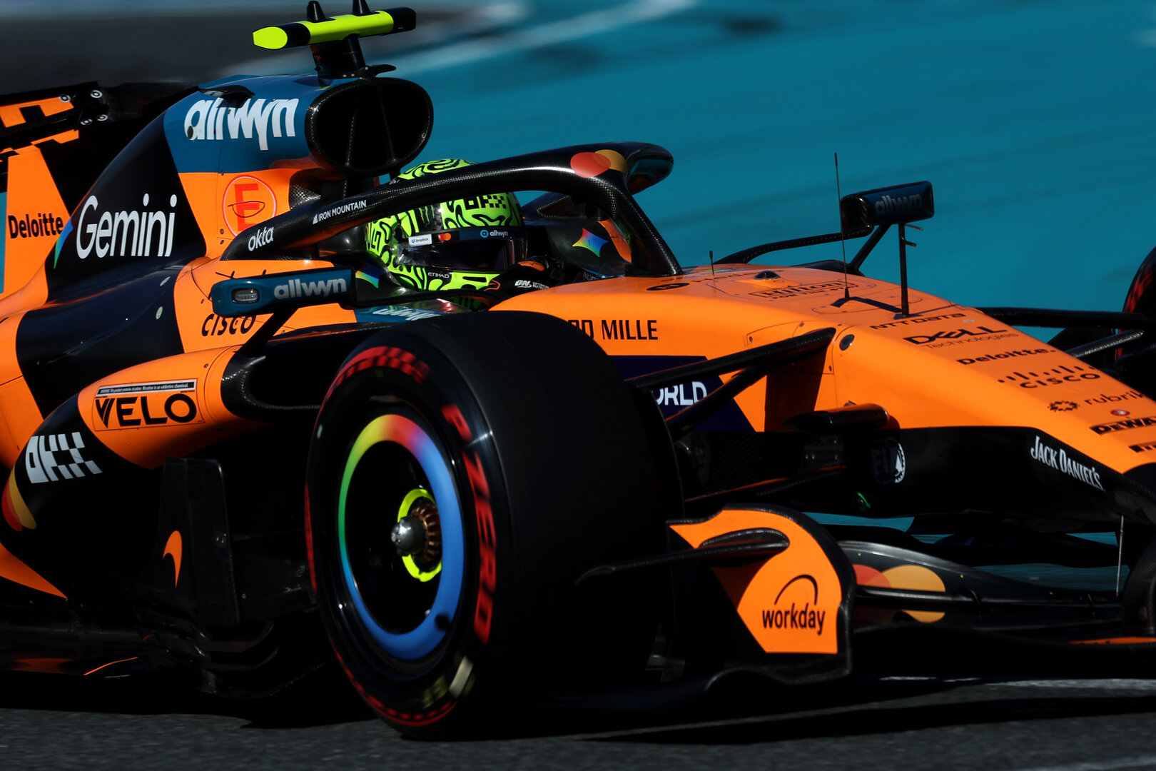 GP MIAMI, Lando Norris (GBR) McLaren F1 Team MCL40.
02.05.2026. Formula 1 World Championship, Rd 4, Miami Grand Prix, Miami, Florida, USA, Sprint e Qualifiche Day.
- www.xpbimages.com, EMail: requests@xpbimages.com © Copyright: Dunbar / XPB Images