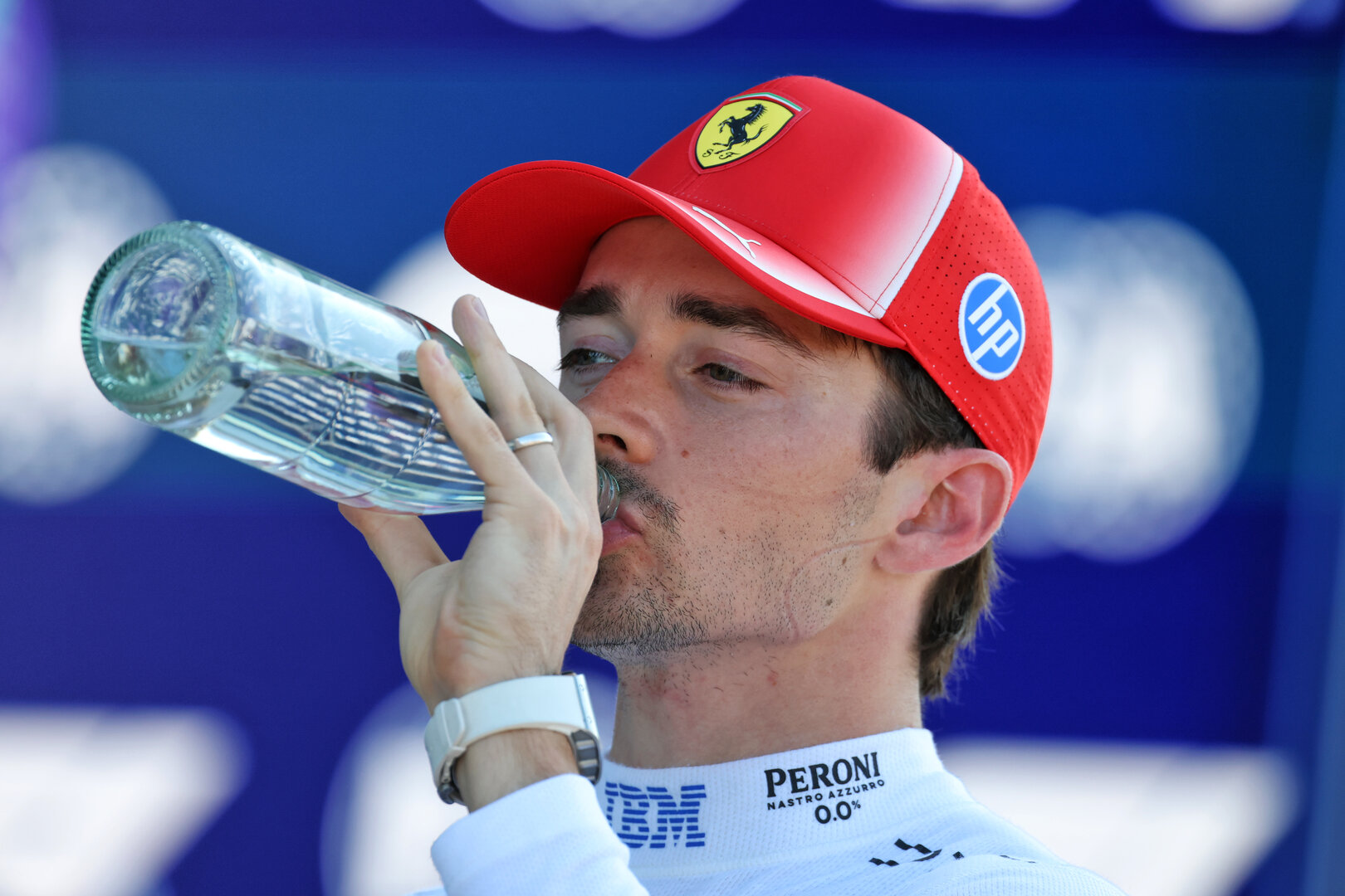 GP MIAMI, Charles Leclerc (MON) Ferrari in qualifying parc ferme.
02.05.2026. Formula 1 World Championship, Rd 4, Miami Grand Prix, Miami, Florida, USA, Sprint e Qualifiche Day.
 - www.xpbimages.com, EMail: requests@xpbimages.com © Copyright: Coates / XPB Images