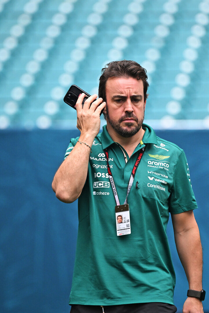 GP MIAMI, Fernando Alonso (ESP) Aston Martin F1 Team.
03.05.2026. Formula 1 World Championship, Rd 4, Miami Grand Prix, Miami, Florida, USA, Gara Day.
- www.xpbimages.com, EMail: requests@xpbimages.com © Copyright: Price / XPB Images