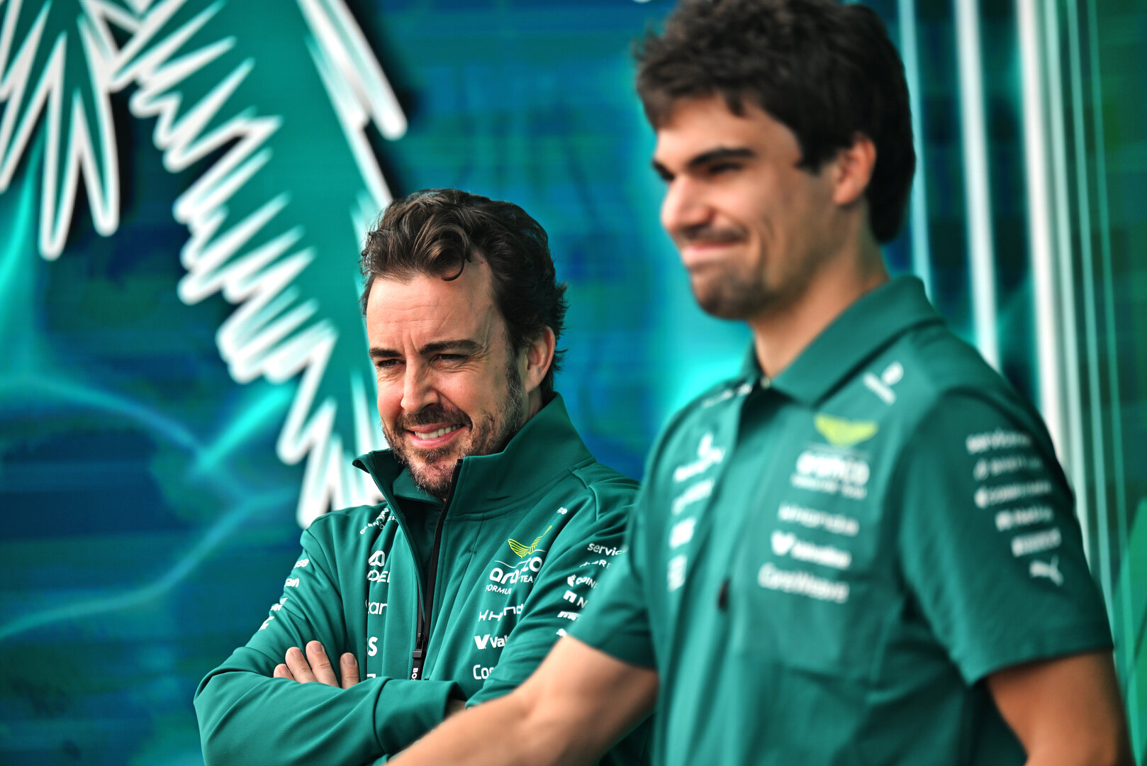 GP MIAMI, Fernando Alonso (ESP) Aston Martin F1 Team e Lance Stroll (CDN) Aston Martin F1 Team.
03.05.2026. Formula 1 World Championship, Rd 4, Miami Grand Prix, Miami, Florida, USA, Gara Day.
- www.xpbimages.com, EMail: requests@xpbimages.com © Copyright: Price / XPB Images