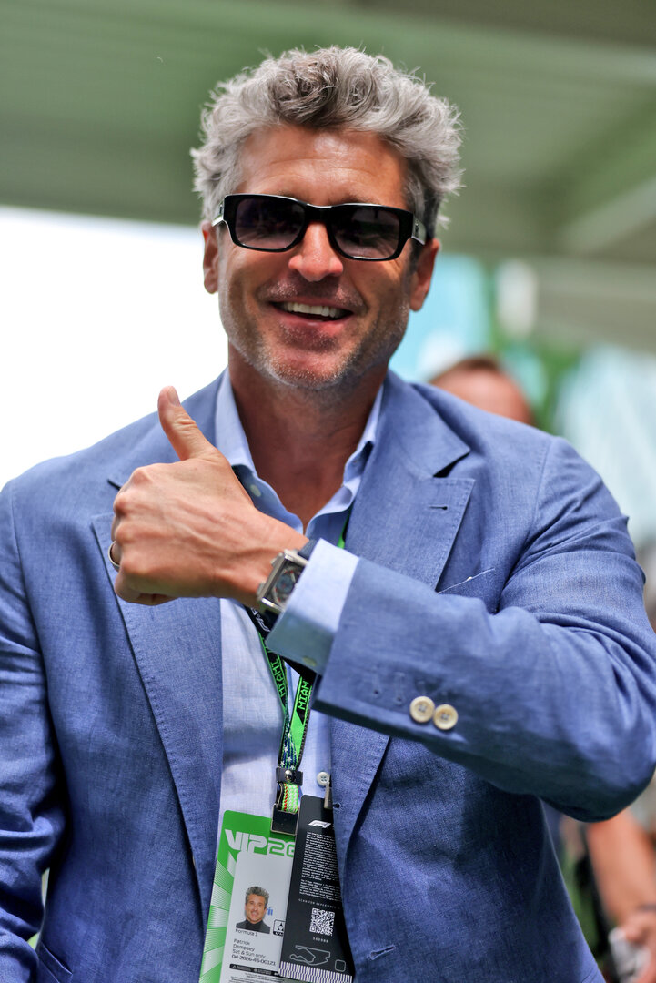 GP MIAMI, Patrick Dempsey (USA) Actor.
03.05.2026. Formula 1 World Championship, Rd 4, Miami Grand Prix, Miami, Florida, USA, Gara Day.
- www.xpbimages.com, EMail: requests@xpbimages.com © Copyright: Dunbar / XPB Images