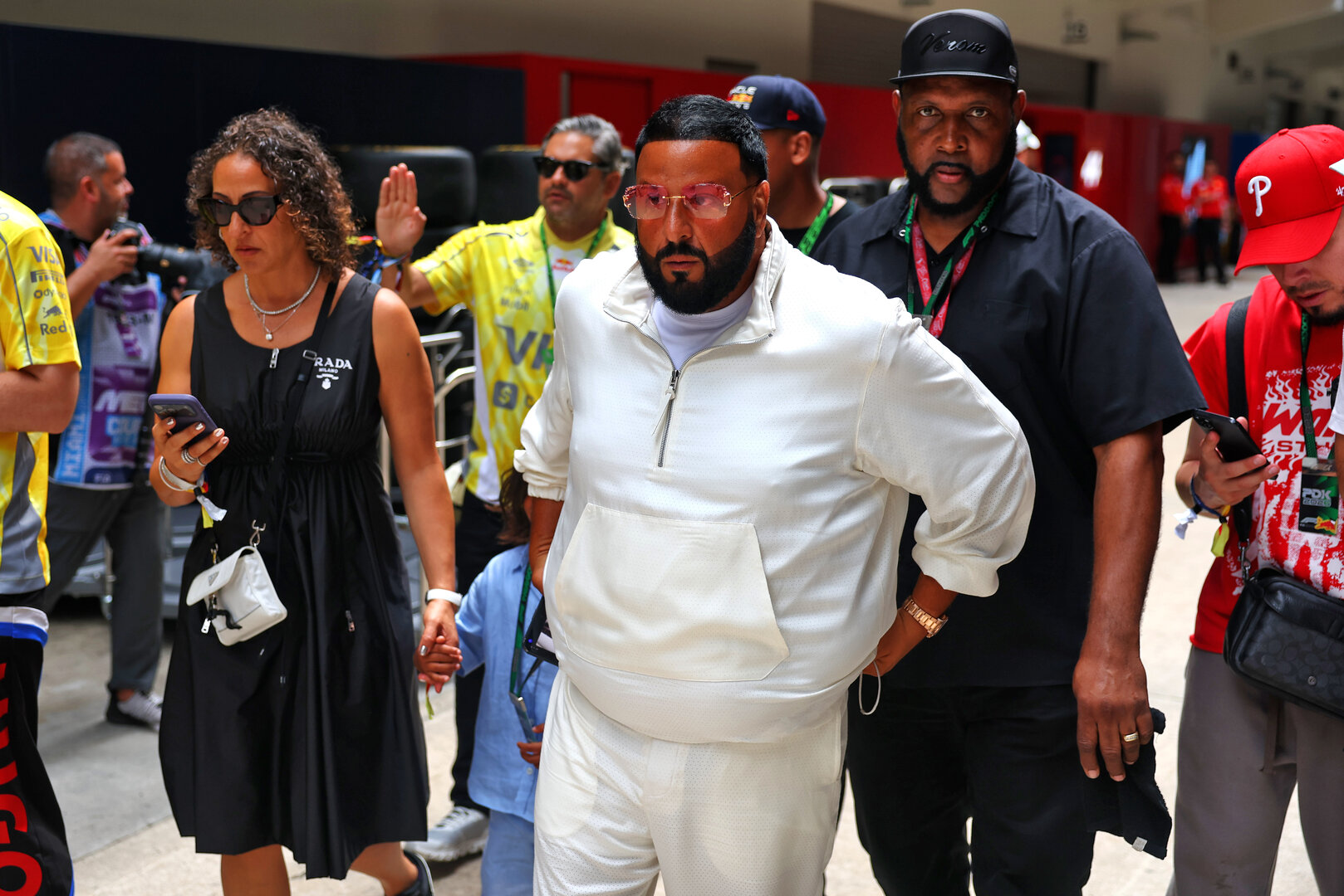 GP MIAMI, DJ Khaled (USA) DJ e Rapper.
03.05.2026. Formula 1 World Championship, Rd 4, Miami Grand Prix, Miami, Florida, USA, Gara Day.
- www.xpbimages.com, EMail: requests@xpbimages.com © Copyright: Patching / XPB Images