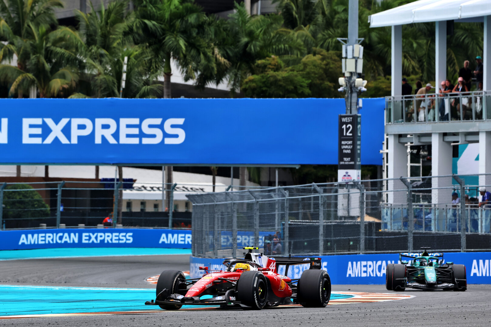 GP MIAMI, Lewis Hamilton (GBR) Ferrari SF-26.
03.05.2026. Formula 1 World Championship, Rd 4, Miami Grand Prix, Miami, Florida, USA, Gara Day.
 - www.xpbimages.com, EMail: requests@xpbimages.com © Copyright: Rew / XPB Images