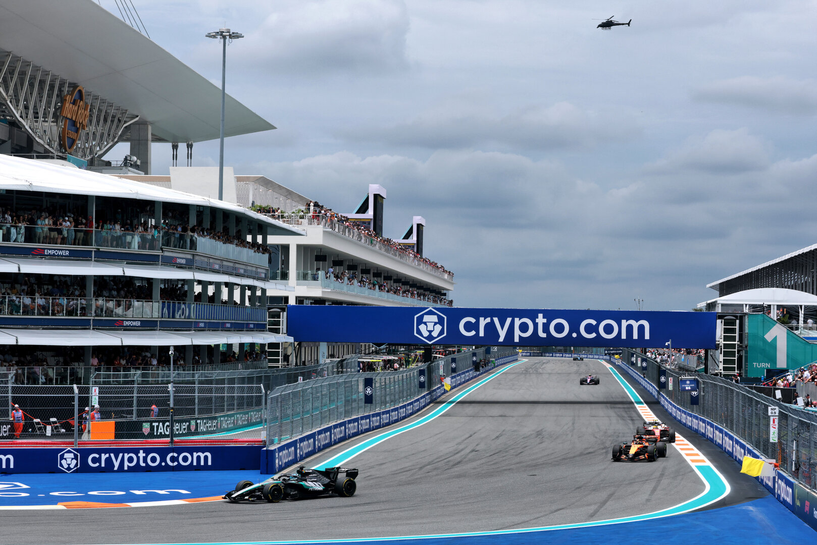 GP MIAMI, George Russell (GBR) Mercedes AMG Formula One Team W17.
03.05.2026. Formula 1 World Championship, Rd 4, Miami Grand Prix, Miami, Florida, USA, Gara Day.
- www.xpbimages.com, EMail: requests@xpbimages.com © Copyright: Moy / XPB Images