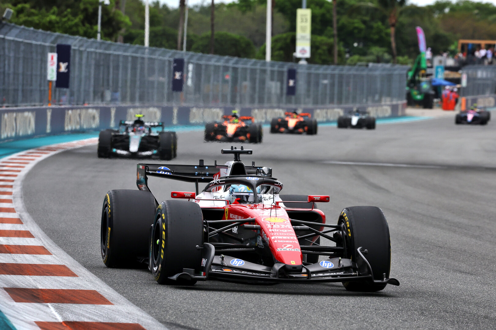GP MIAMI, Charles Leclerc (MON) Ferrari SF-26.
03.05.2026. Formula 1 World Championship, Rd 4, Miami Grand Prix, Miami, Florida, USA, Gara Day.
- www.xpbimages.com, EMail: requests@xpbimages.com © Copyright: Dunbar / XPB Images