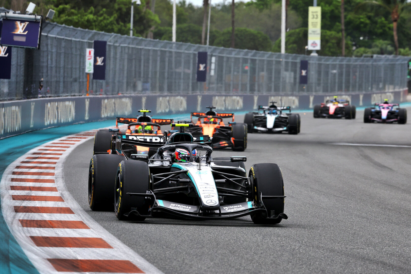GP MIAMI, Andrea Kimi Antonelli (ITA) Mercedes AMG Formula One Team W17.
03.05.2026. Formula 1 World Championship, Rd 4, Miami Grand Prix, Miami, Florida, USA, Gara Day.
- www.xpbimages.com, EMail: requests@xpbimages.com © Copyright: Dunbar / XPB Images