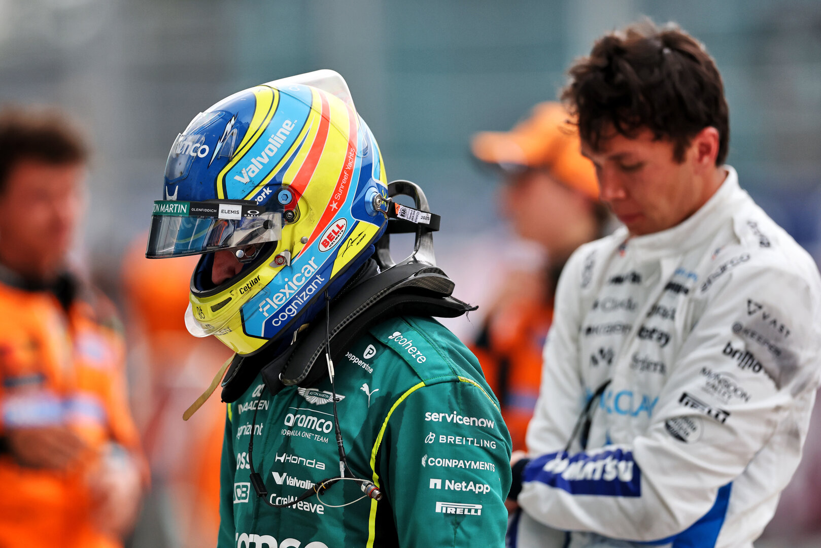 GP MIAMI, Fernando Alonso (ESP) Aston Martin F1 Team in parc ferme.
03.05.2026. Formula 1 World Championship, Rd 4, Miami Grand Prix, Miami, Florida, USA, Gara Day.
- www.xpbimages.com, EMail: requests@xpbimages.com © Copyright: Charniaux / XPB Images