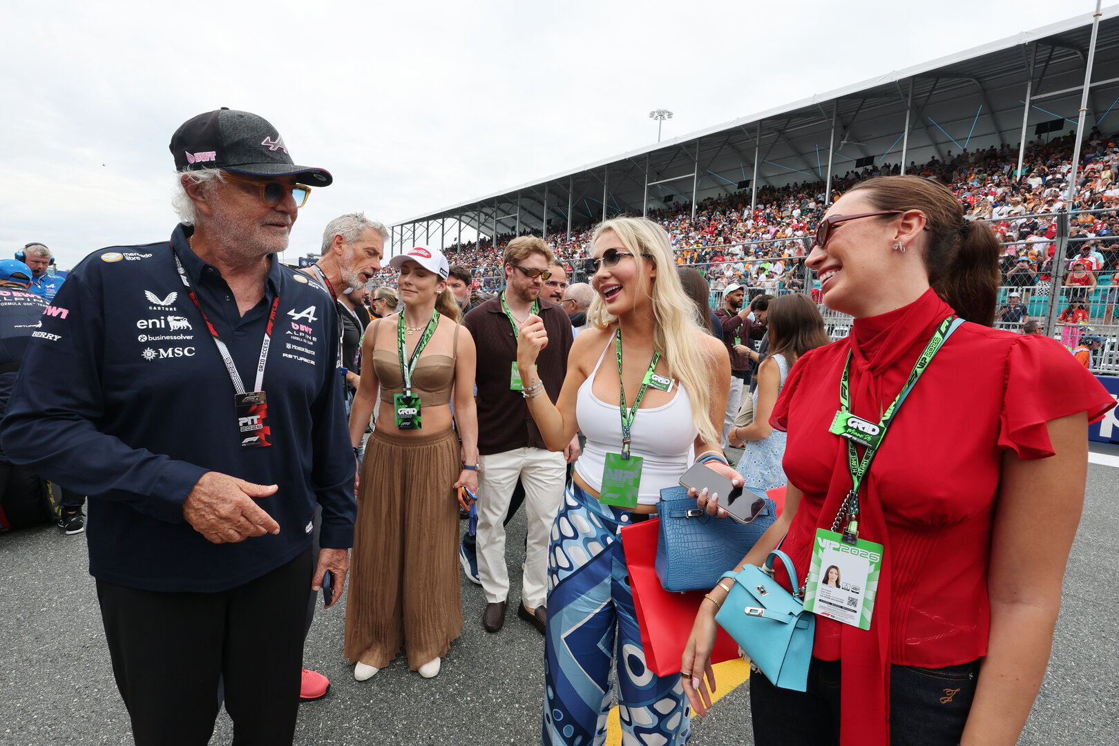 GP MIAMI, Flavio Briatore (ITA) Alpine F1 Team Executive Advisor on the grid.
03.05.2026. Formula 1 World Championship, Rd 4, Miami Grand Prix, Miami, Florida, USA, Gara Day.
- www.xpbimages.com, EMail: requests@xpbimages.com © Copyright: Moy / XPB Images