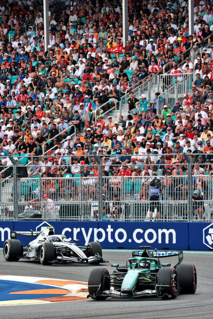 GP MIAMI, Lance Stroll (CDN) Aston Martin F1 Team AMR26.
03.05.2026. Formula 1 World Championship, Rd 4, Miami Grand Prix, Miami, Florida, USA, Gara Day.
- www.xpbimages.com, EMail: requests@xpbimages.com © Copyright: Moy / XPB Images