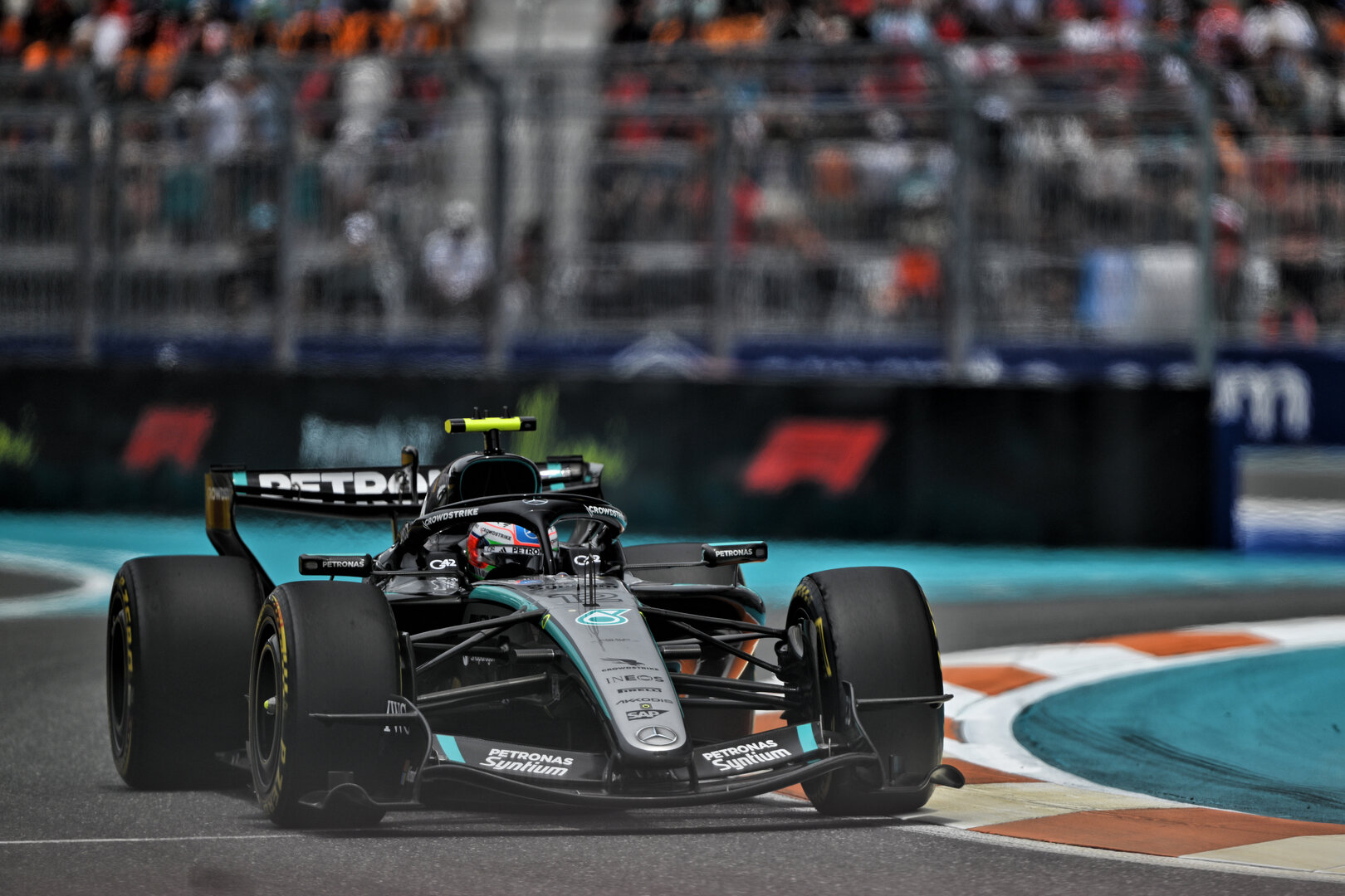 GP MIAMI, Andrea Kimi Antonelli (ITA) Mercedes AMG Formula One Team W17.
03.05.2026. Formula 1 World Championship, Rd 4, Miami Grand Prix, Miami, Florida, USA, Gara Day.
- www.xpbimages.com, EMail: requests@xpbimages.com © Copyright: Price / XPB Images