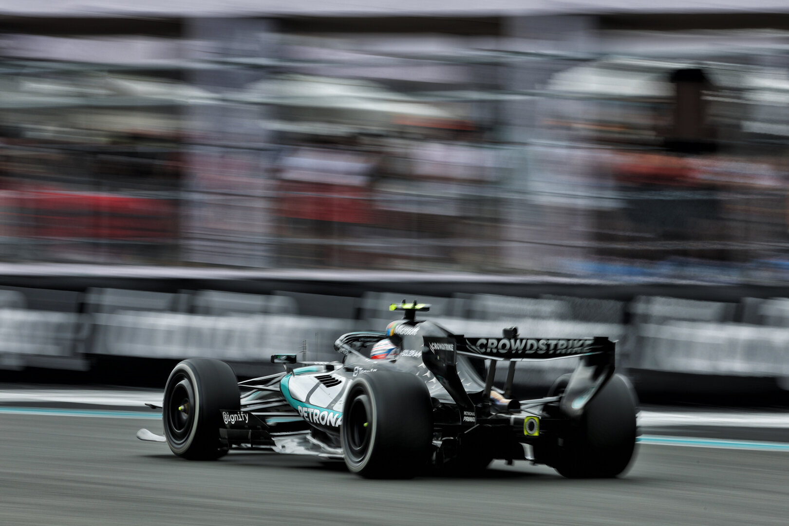 GP MIAMI, Andrea Kimi Antonelli (ITA) Mercedes AMG Formula One Team W17.
03.05.2026. Formula 1 World Championship, Rd 4, Miami Grand Prix, Miami, Florida, USA, Gara Day.
- www.xpbimages.com, EMail: requests@xpbimages.com © Copyright: Dunbar / XPB Images