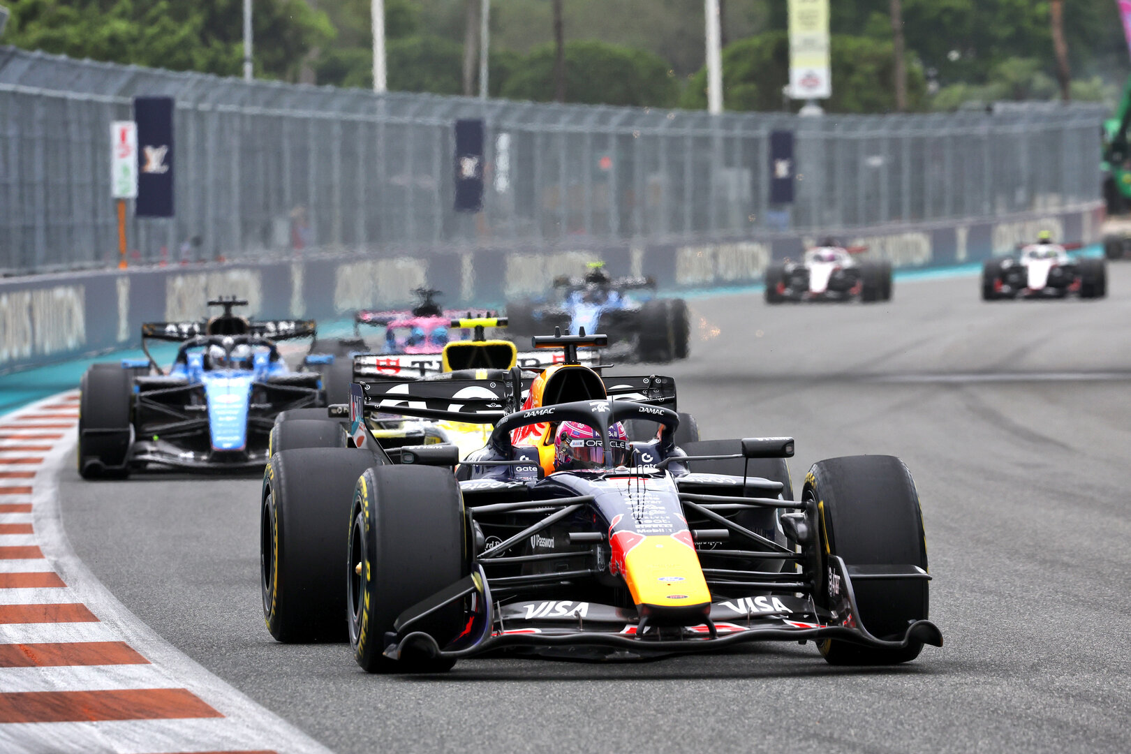 GP MIAMI, Max Verstappen (NLD) Red Bull Racing RB22.
03.05.2026. Formula 1 World Championship, Rd 4, Miami Grand Prix, Miami, Florida, USA, Gara Day.
- www.xpbimages.com, EMail: requests@xpbimages.com © Copyright: Dunbar / XPB Images