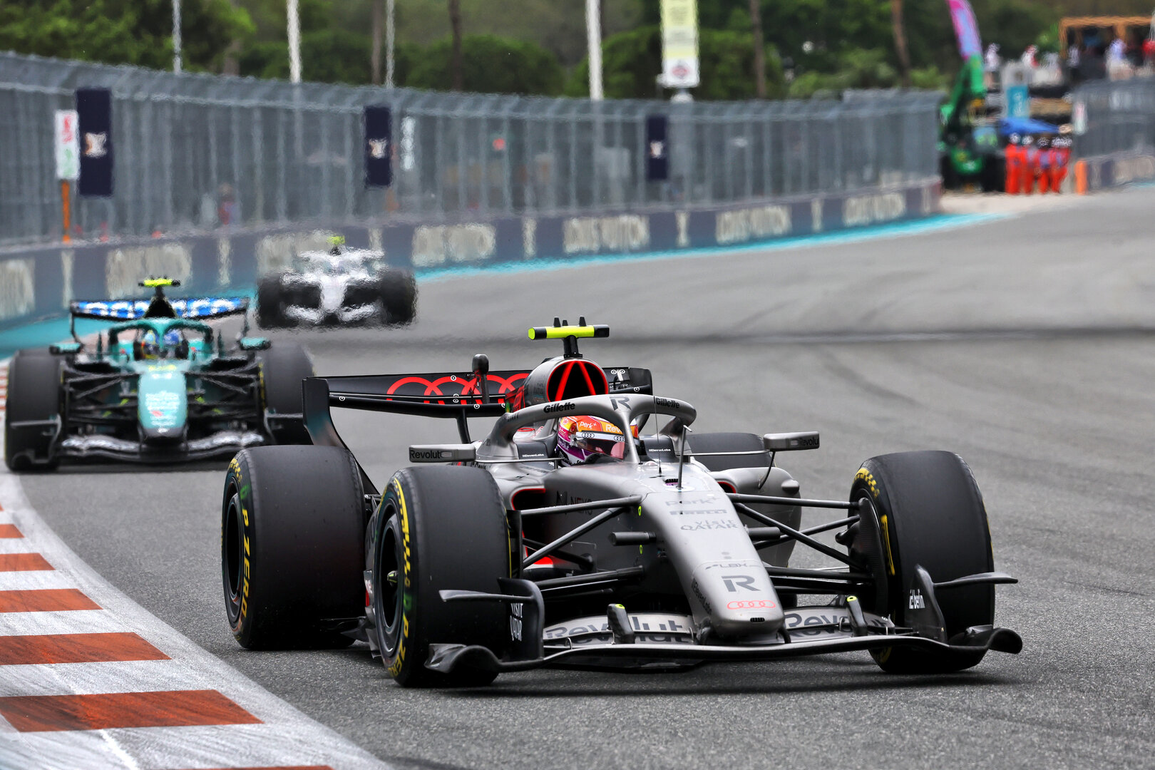 GP MIAMI, Gabriel Bortoleto (BRA) Audi F1 Team R26.
03.05.2026. Formula 1 World Championship, Rd 4, Miami Grand Prix, Miami, Florida, USA, Gara Day.
- www.xpbimages.com, EMail: requests@xpbimages.com © Copyright: Dunbar / XPB Images