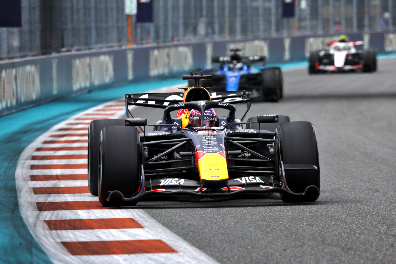 GP MIAMI, Max Verstappen (NLD) Red Bull Racing RB22.
03.05.2026. Formula 1 World Championship, Rd 4, Miami Grand Prix, Miami, Florida, USA, Gara Day.
- www.xpbimages.com, EMail: requests@xpbimages.com © Copyright: Dunbar / XPB Images