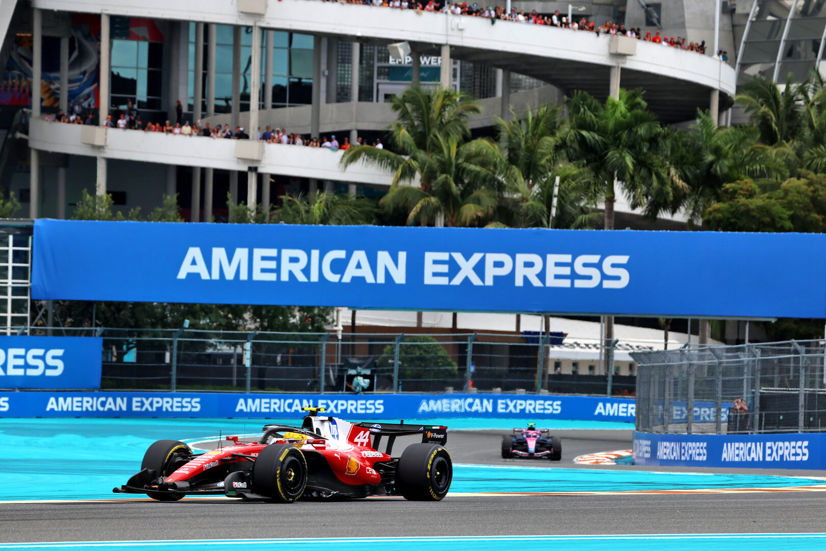 GP MIAMI, Lewis Hamilton (GBR) Ferrari SF-26.
03.05.2026. Formula 1 World Championship, Rd 4, Miami Grand Prix, Miami, Florida, USA, Gara Day.
 - www.xpbimages.com, EMail: requests@xpbimages.com © Copyright: Rew / XPB Images