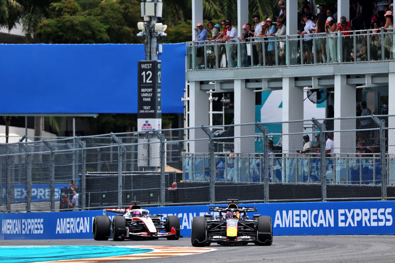 GP MIAMI, Max Verstappen (NLD) Red Bull Racing RB22.
03.05.2026. Formula 1 World Championship, Rd 4, Miami Grand Prix, Miami, Florida, USA, Gara Day.
 - www.xpbimages.com, EMail: requests@xpbimages.com © Copyright: Rew / XPB Images