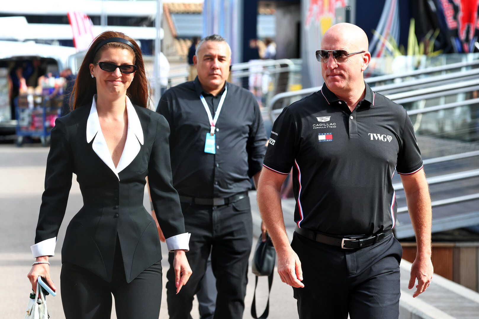 GP MONACO, (L to R): Cassidy Towriss (USA) with her husband Dan Towriss (USA) Cadillac F1 Team e TWG Motorsports CEO.
04.06.2026. Formula 1 World Championship, Rd 6, Monaco Grand Prix, Monte Carlo, Monaco, Preparation Day.
- www.xpbimages.com, EMail: requests@xpbimages.com © Copyright: Bearne / XPB Images