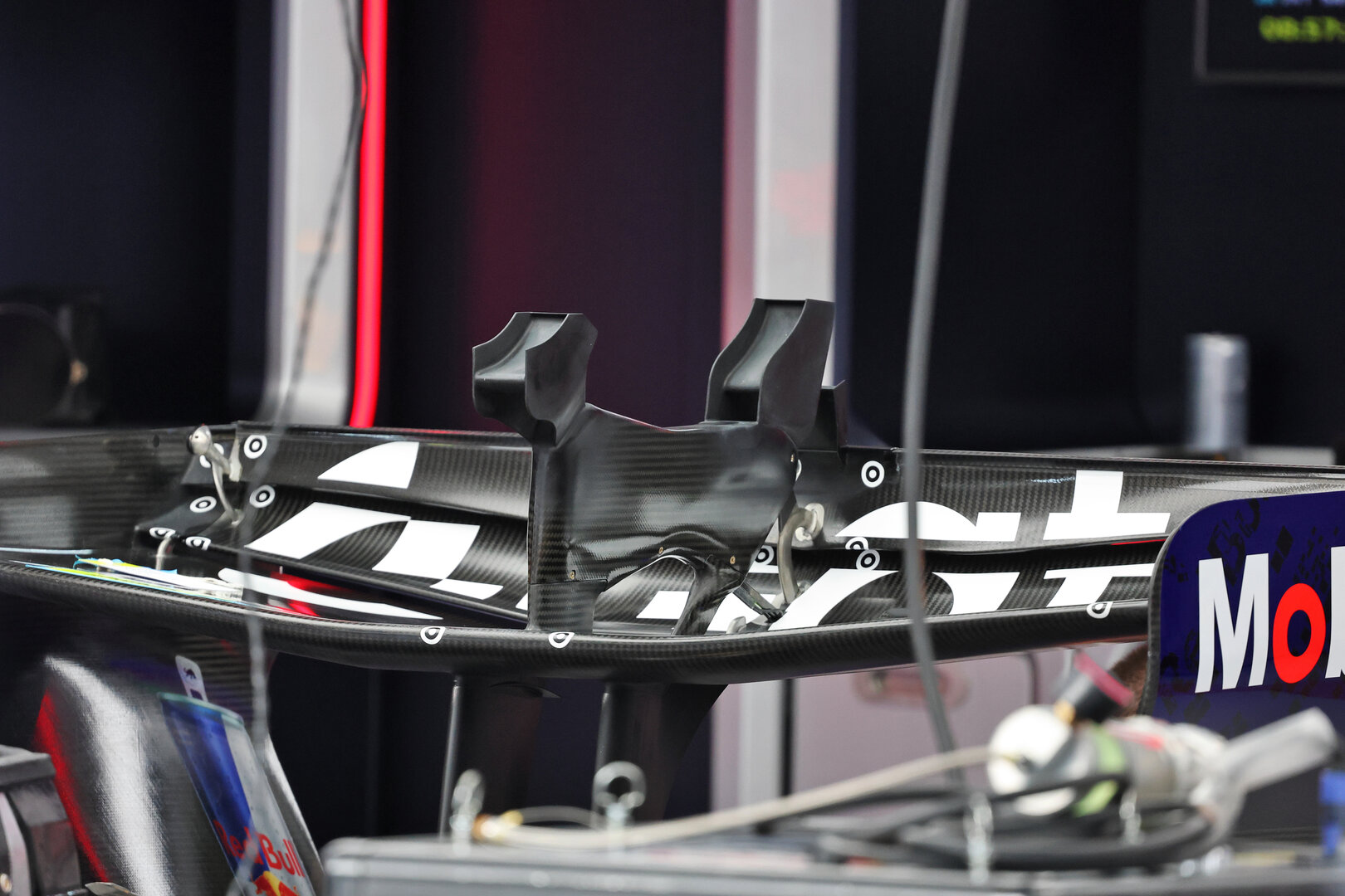 GP MONACO, Red Bull Racing RB22 rear wing detail.
04.06.2026. Formula 1 World Championship, Rd 6, Monaco Grand Prix, Monte Carlo, Monaco, Preparation Day.
- www.xpbimages.com, EMail: requests@xpbimages.com © Copyright: Batchelor / XPB Images
