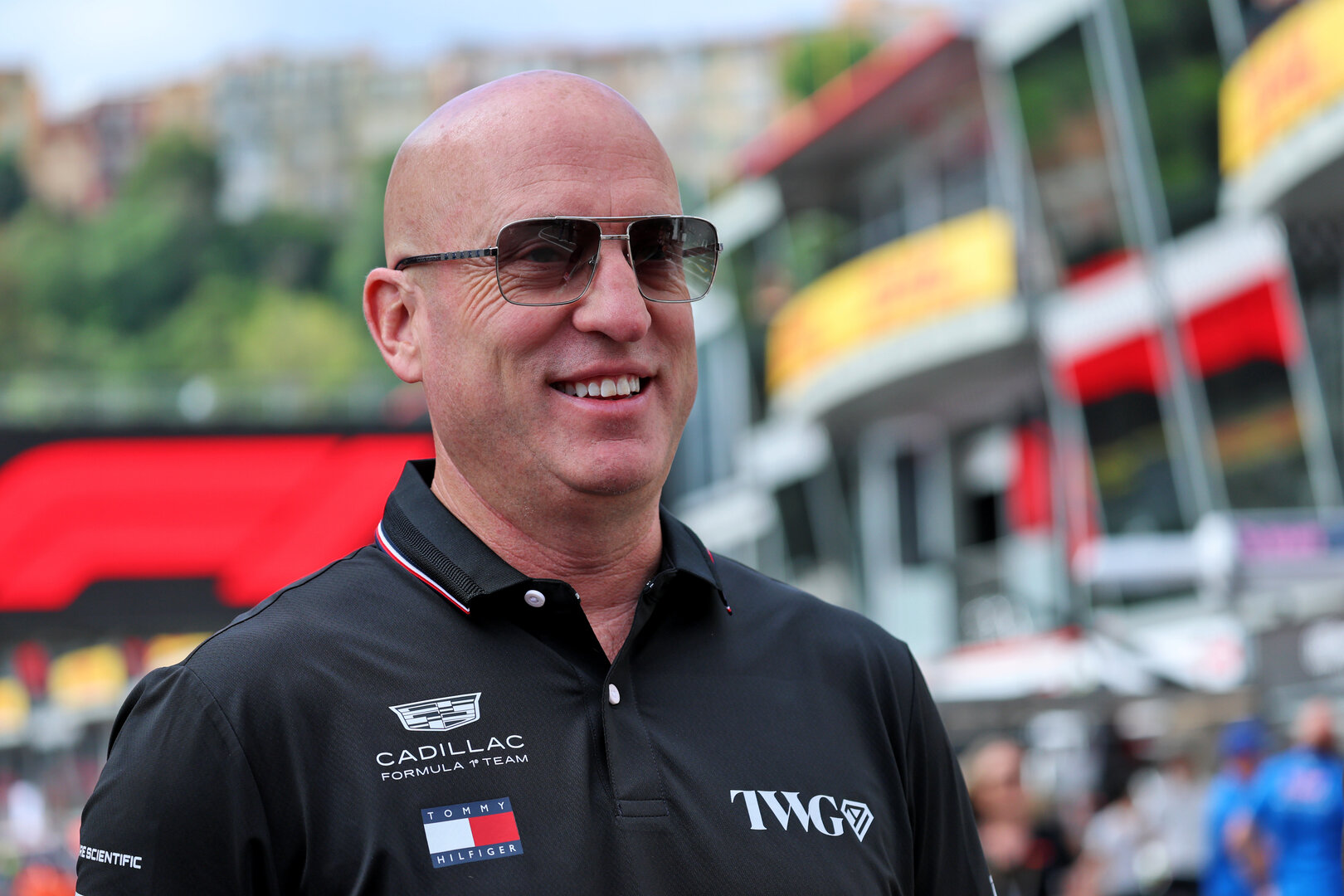 GP MONACO, Dan Towriss (USA) Cadillac F1 Team e TWG Motorsports CEO.
04.06.2026. Formula 1 World Championship, Rd 6, Monaco Grand Prix, Monte Carlo, Monaco, Preparation Day.
- www.xpbimages.com, EMail: requests@xpbimages.com © Copyright: Batchelor / XPB Images