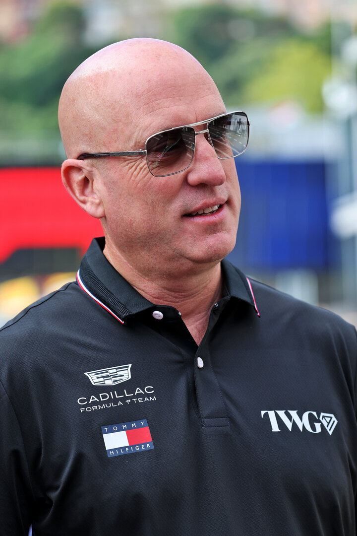 GP MONACO, Dan Towriss (USA) Cadillac F1 Team e TWG Motorsports CEO.
04.06.2026. Formula 1 World Championship, Rd 6, Monaco Grand Prix, Monte Carlo, Monaco, Preparation Day.
- www.xpbimages.com, EMail: requests@xpbimages.com © Copyright: Batchelor / XPB Images