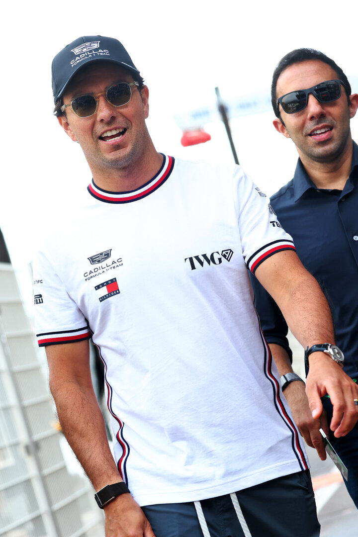 GP MONACO, Sergio Perez (MEX) Cadillac Formula 1 Team.
04.06.2026. Formula 1 World Championship, Rd 6, Monaco Grand Prix, Monte Carlo, Monaco, Preparation Day.
- www.xpbimages.com, EMail: requests@xpbimages.com © Copyright: Bearne / XPB Images