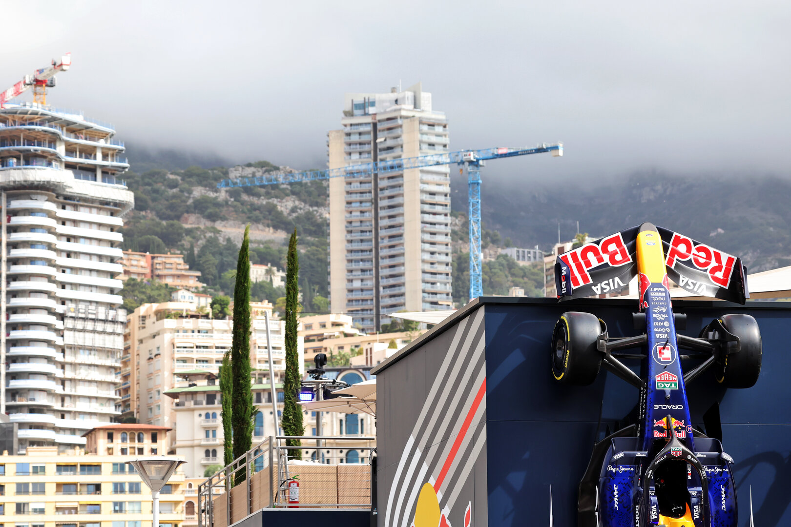 GP MONACO, Red Bull Energy Station.
04.06.2026. Formula 1 World Championship, Rd 6, Monaco Grand Prix, Monte Carlo, Monaco, Preparation Day.
- www.xpbimages.com, EMail: requests@xpbimages.com © Copyright: Rew / XPB Images