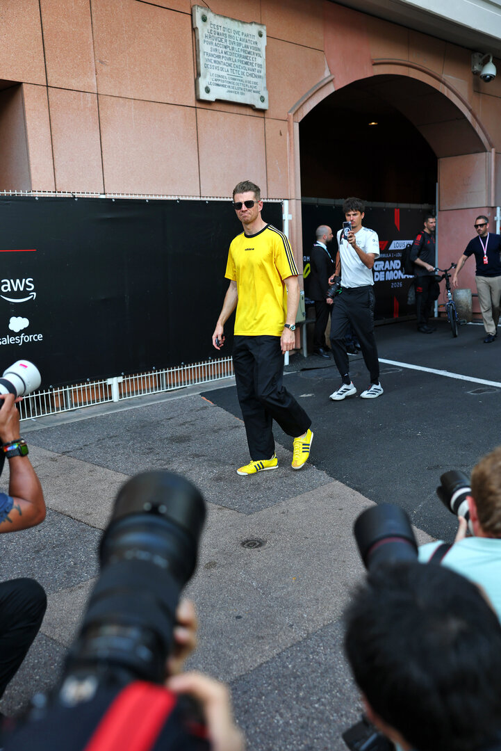 GP MONACO, Nico Hulkenberg (GER) Audi F1 Team.
04.06.2026. Formula 1 World Championship, Rd 6, Monaco Grand Prix, Monte Carlo, Monaco, Preparation Day.
- www.xpbimages.com, EMail: requests@xpbimages.com © Copyright: Bearne / XPB Images