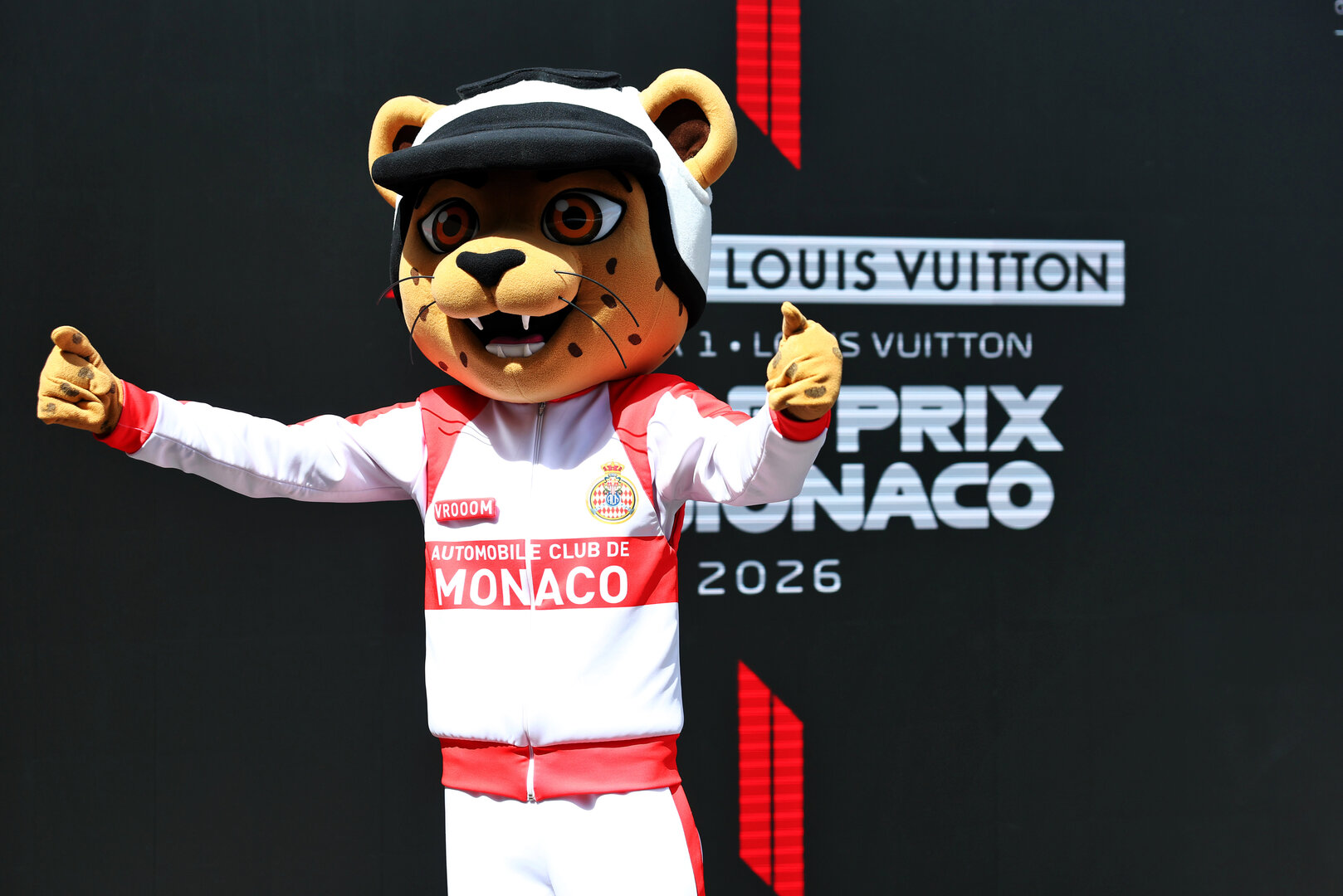 GP MONACO, Paddock Atmosfera - Monaco mascot.
04.06.2026. Formula 1 World Championship, Rd 6, Monaco Grand Prix, Monte Carlo, Monaco, Preparation Day.
- www.xpbimages.com, EMail: requests@xpbimages.com © Copyright: Bearne / XPB Images