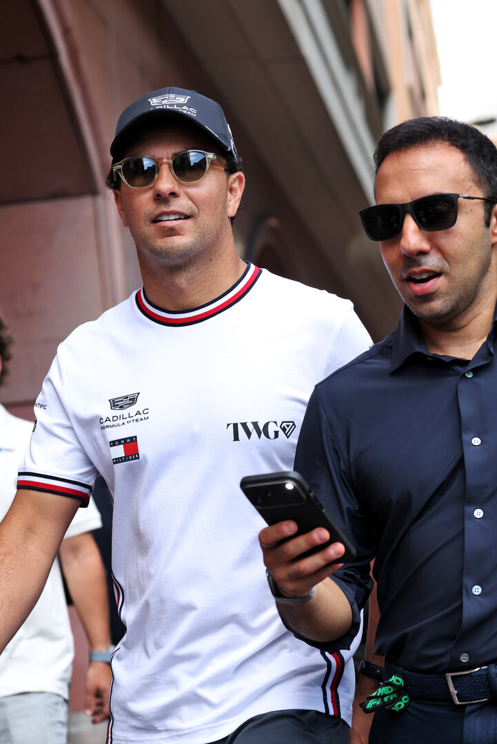 GP MONACO, Sergio Perez (MEX) Cadillac Formula 1 Team.
04.06.2026. Formula 1 World Championship, Rd 6, Monaco Grand Prix, Monte Carlo, Monaco, Preparation Day.
- www.xpbimages.com, EMail: requests@xpbimages.com © Copyright: Bearne / XPB Images
