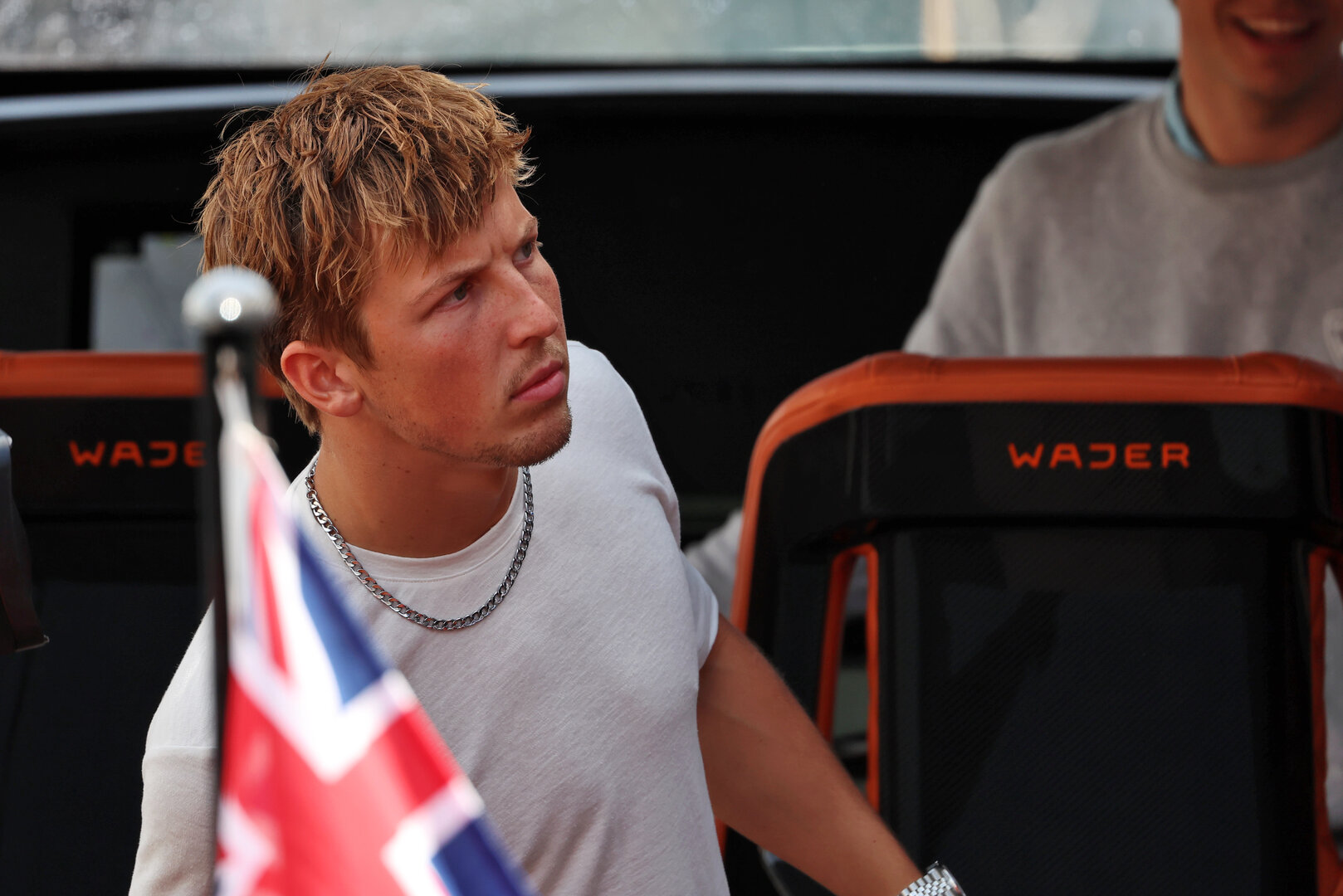GP MONACO, Liam Lawson (NZL) Racing Bulls Formula One Team on a boat in the Monaco Harbour. 
04.06.2026. Formula 1 World Championship, Rd 6, Monaco Grand Prix, Monte Carlo, Monaco, Preparation Day.
- www.xpbimages.com, EMail: requests@xpbimages.com © Copyright: Rew / XPB Images