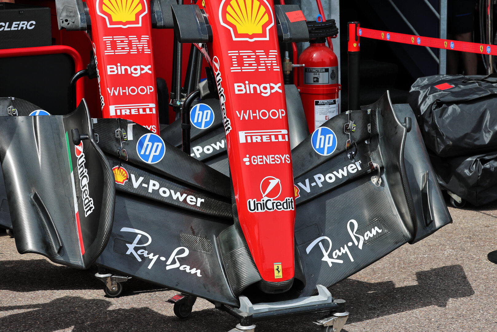 GP MONACO, Ferrari SF-26 front wing.
04.06.2026. Formula 1 World Championship, Rd 6, Monaco Grand Prix, Monte Carlo, Monaco, Preparation Day.
- www.xpbimages.com, EMail: requests@xpbimages.com © Copyright: Batchelor / XPB Images