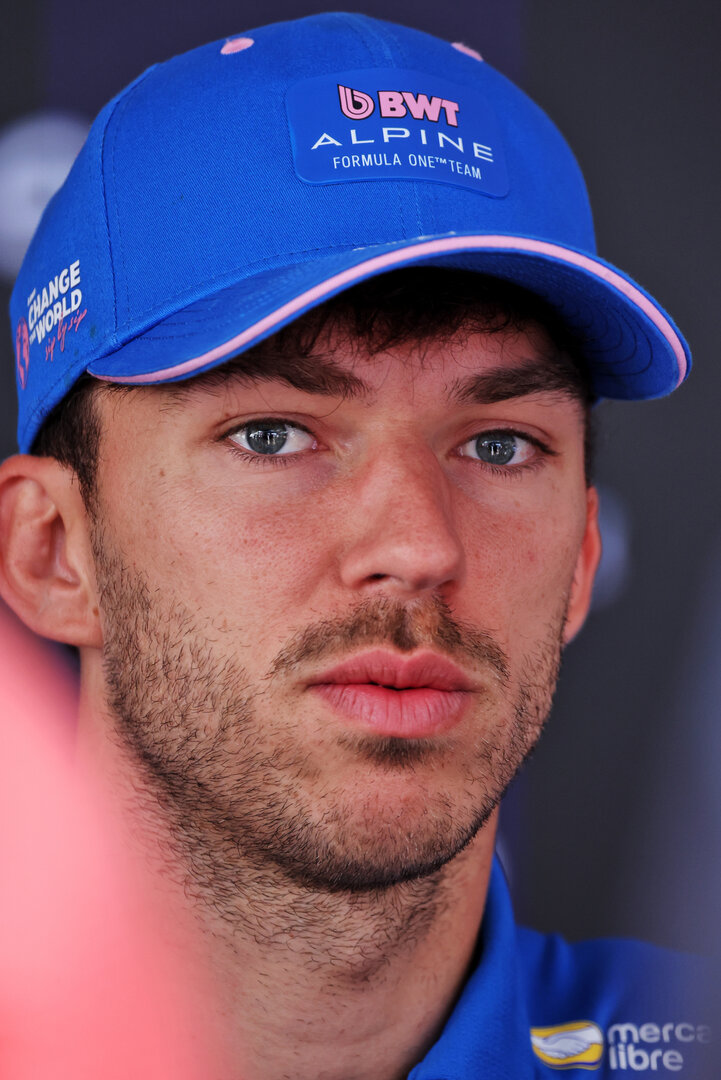 GP MONACO, Pierre Gasly (FRA) Alpine F1 Team with the media.
04.06.2026. Formula 1 World Championship, Rd 6, Monaco Grand Prix, Monte Carlo, Monaco, Preparation Day.
- www.xpbimages.com, EMail: requests@xpbimages.com © Copyright: Bearne / XPB Images