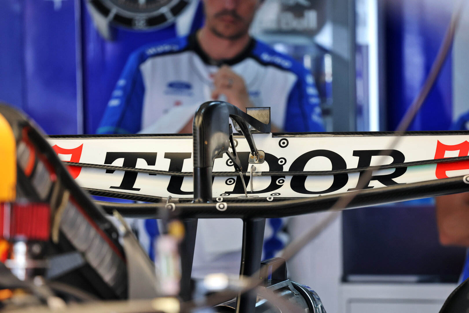 GP MONACO, Racing Bulls Formula One Team VCARB 03 rear wing detail.
04.06.2026. Formula 1 World Championship, Rd 6, Monaco Grand Prix, Monte Carlo, Monaco, Preparation Day.
- www.xpbimages.com, EMail: requests@xpbimages.com © Copyright: Batchelor / XPB Images