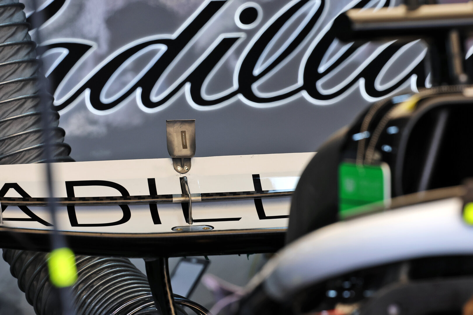 GP MONACO, Cadillac Formula 1 Team MAC-26 rear wing detail.
04.06.2026. Formula 1 World Championship, Rd 6, Monaco Grand Prix, Monte Carlo, Monaco, Preparation Day.
- www.xpbimages.com, EMail: requests@xpbimages.com © Copyright: Batchelor / XPB Images