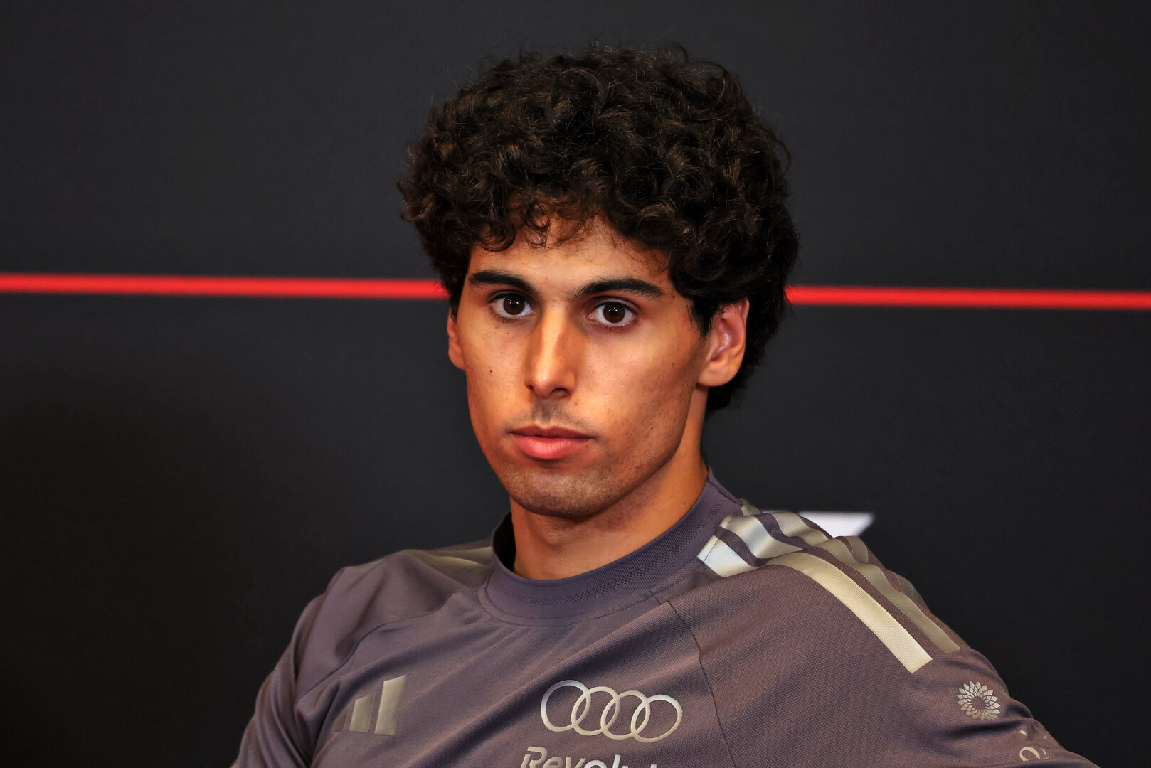 GP MONACO, Gabriel Bortoleto (BRA) Audi F1 Team in the FIA Press Conference.
04.06.2026. Formula 1 World Championship, Rd 6, Monaco Grand Prix, Monte Carlo, Monaco, Preparation Day.
- www.xpbimages.com, EMail: requests@xpbimages.com © Copyright: Rew / XPB Images