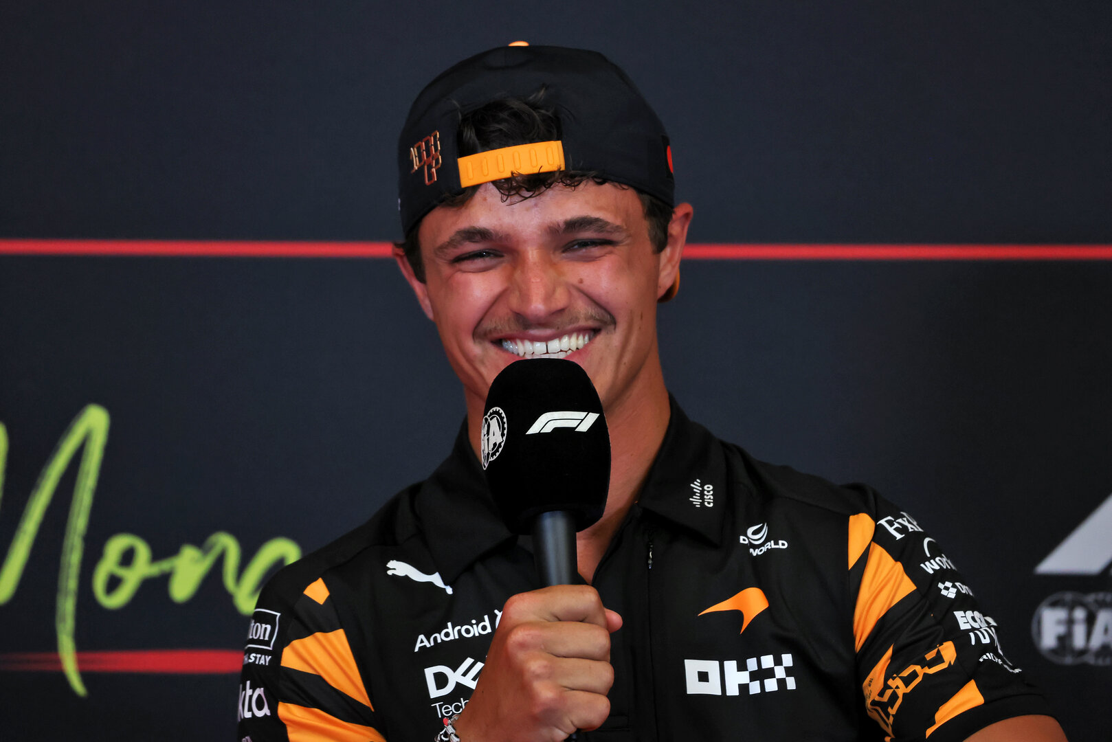 GP MONACO, Lando Norris (GBR) McLaren F1 Team in the FIA Press Conference.
04.06.2026. Formula 1 World Championship, Rd 6, Monaco Grand Prix, Monte Carlo, Monaco, Preparation Day.
- www.xpbimages.com, EMail: requests@xpbimages.com © Copyright: Rew / XPB Images