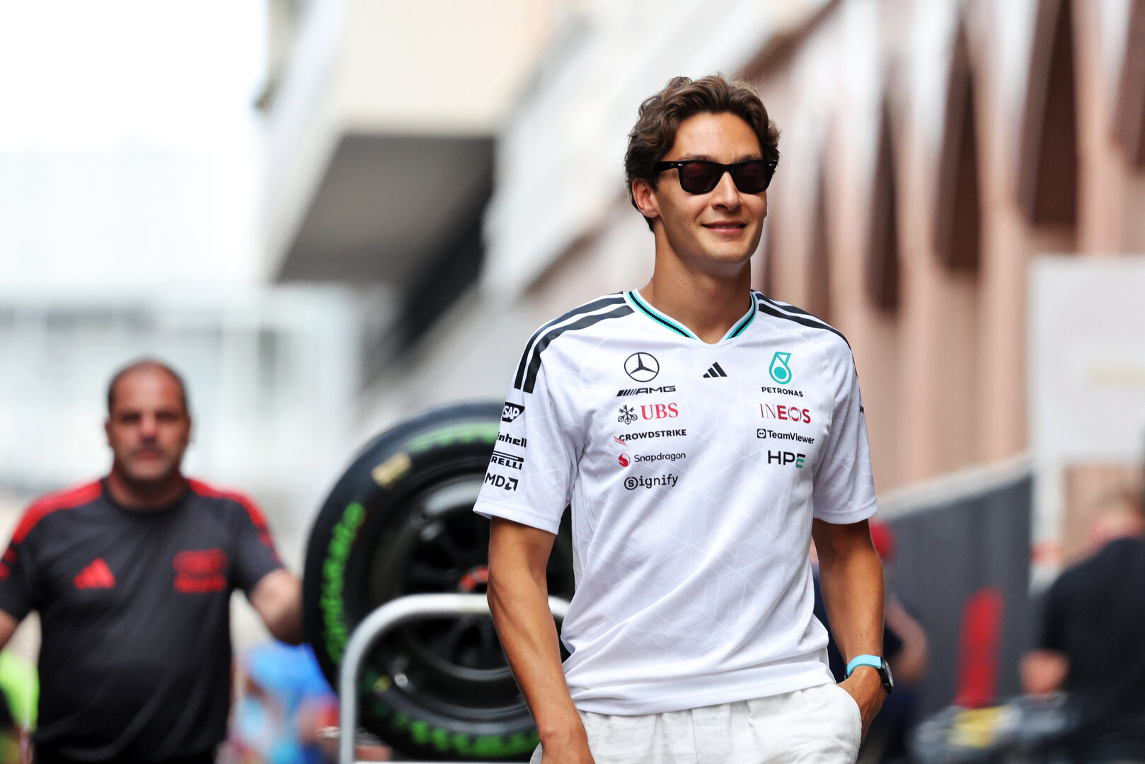 GP MONACO, George Russell (GBR) Mercedes AMG Formula One Team.
04.06.2026. Formula 1 World Championship, Rd 6, Monaco Grand Prix, Monte Carlo, Monaco, Preparation Day.
- www.xpbimages.com, EMail: requests@xpbimages.com © Copyright: Bearne / XPB Images