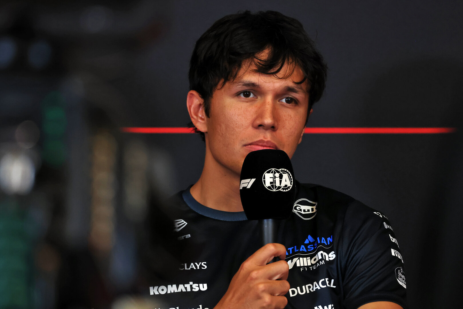 GP MONACO, Alexander Albon (THA) Williams F1 Team in the FIA Press Conference.
04.06.2026. Formula 1 World Championship, Rd 6, Monaco Grand Prix, Monte Carlo, Monaco, Preparation Day.
- www.xpbimages.com, EMail: requests@xpbimages.com © Copyright: Rew / XPB Images