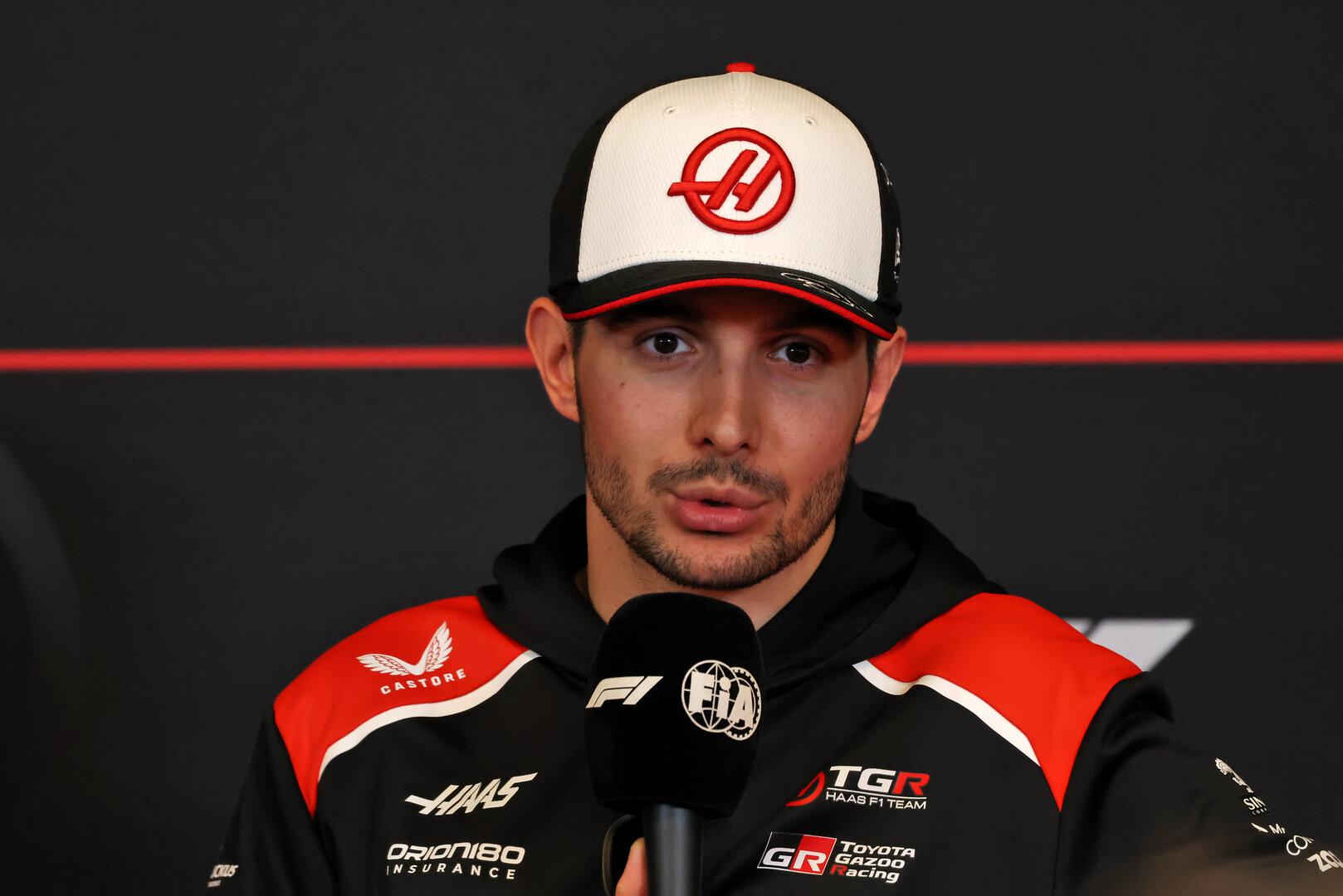 GP MONACO, Esteban Ocon (FRA) Haas F1 Team in the FIA Press Conference.
04.06.2026. Formula 1 World Championship, Rd 6, Monaco Grand Prix, Monte Carlo, Monaco, Preparation Day.
- www.xpbimages.com, EMail: requests@xpbimages.com © Copyright: Rew / XPB Images