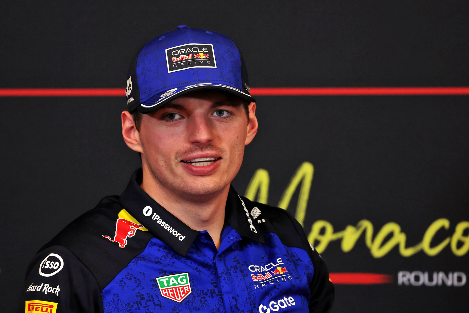 GP MONACO, Max Verstappen (NLD) Red Bull Racing in the FIA Press Conference.
04.06.2026. Formula 1 World Championship, Rd 6, Monaco Grand Prix, Monte Carlo, Monaco, Preparation Day.
- www.xpbimages.com, EMail: requests@xpbimages.com © Copyright: Rew / XPB Images