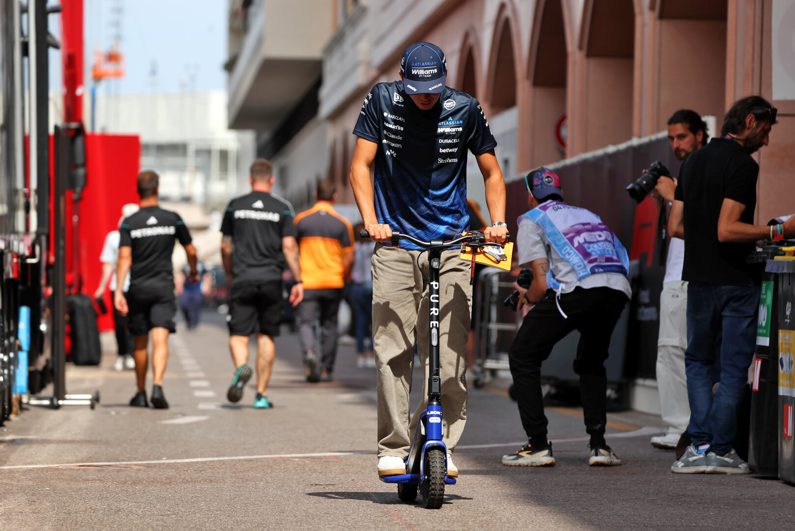 GP MONACO, Alexander Albon (THA) Williams F1 Team.
04.06.2026. Formula 1 World Championship, Rd 6, Monaco Grand Prix, Monte Carlo, Monaco, Preparation Day.
- www.xpbimages.com, EMail: requests@xpbimages.com © Copyright: Rew / XPB Images