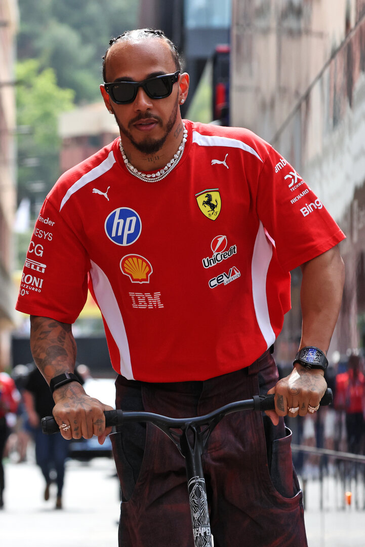 GP MONACO, Lewis Hamilton (GBR) Ferrari.
04.06.2026. Formula 1 World Championship, Rd 6, Monaco Grand Prix, Monte Carlo, Monaco, Preparation Day.
- www.xpbimages.com, EMail: requests@xpbimages.com © Copyright: Bearne / XPB Images