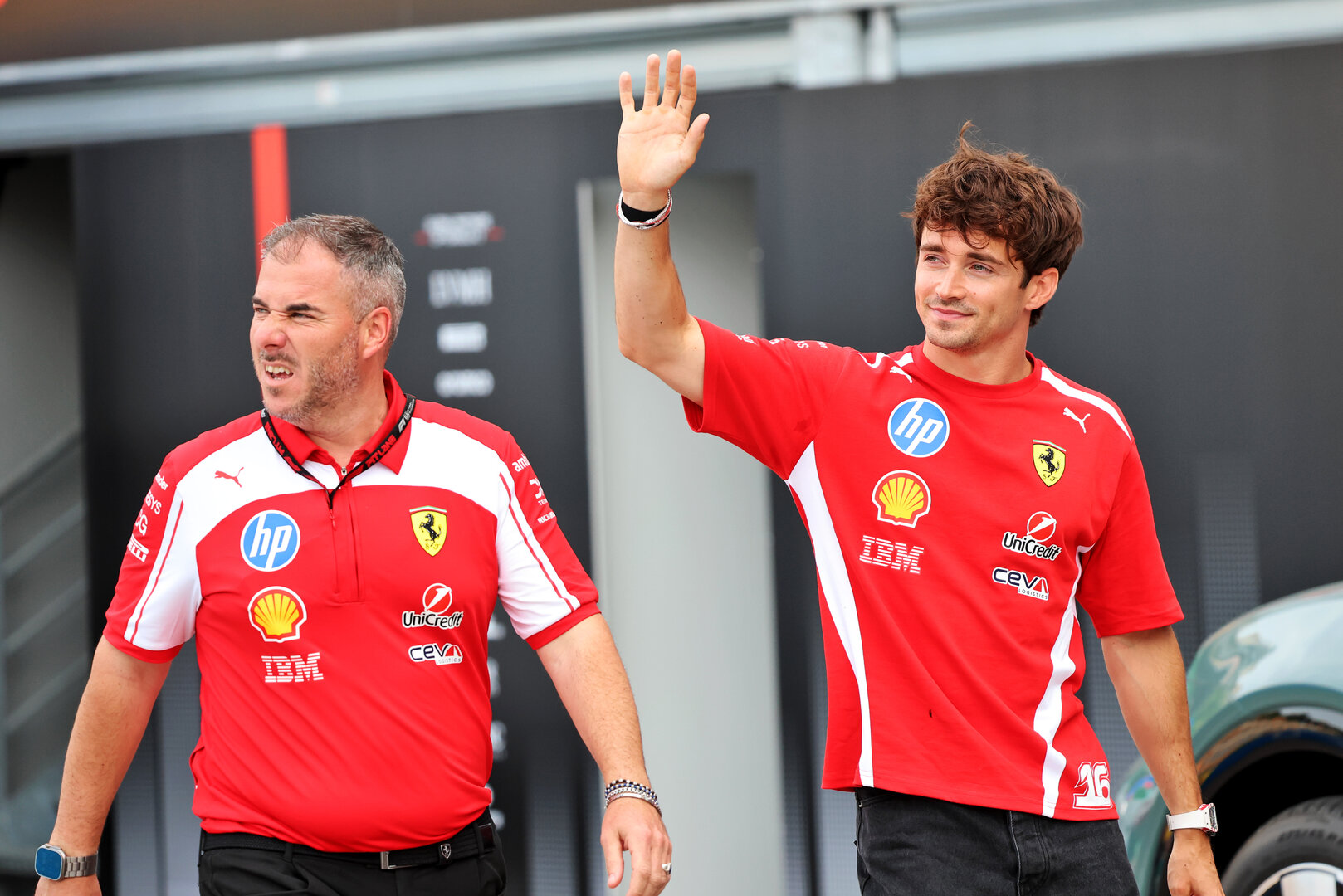 GP MONACO, Charles Leclerc (MON) Ferrari (Right).
04.06.2026. Formula 1 World Championship, Rd 6, Monaco Grand Prix, Monte Carlo, Monaco, Preparation Day.
- www.xpbimages.com, EMail: requests@xpbimages.com © Copyright: Batchelor / XPB Images