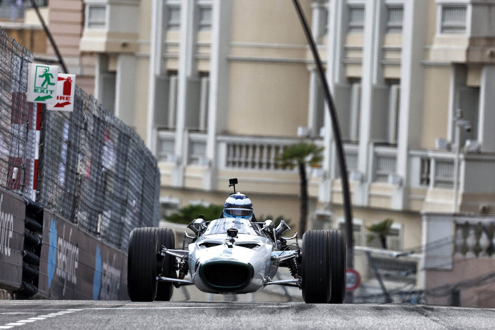 GP MONACO, Mika Hakkinen (FIN) in the 1966 McLaren M2B.
04.06.2026. Formula 1 World Championship, Rd 6, Monaco Grand Prix, Monte Carlo, Monaco, Preparation Day.
- www.xpbimages.com, EMail: requests@xpbimages.com © Copyright: Bearne / XPB Images
