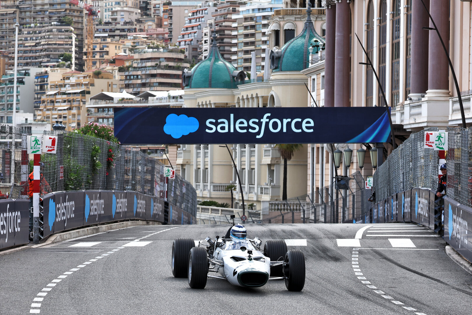 GP MONACO, Mika Hakkinen (FIN) in the 1966 McLaren M2B.
04.06.2026. Formula 1 World Championship, Rd 6, Monaco Grand Prix, Monte Carlo, Monaco, Preparation Day.
- www.xpbimages.com, EMail: requests@xpbimages.com © Copyright: Bearne / XPB Images