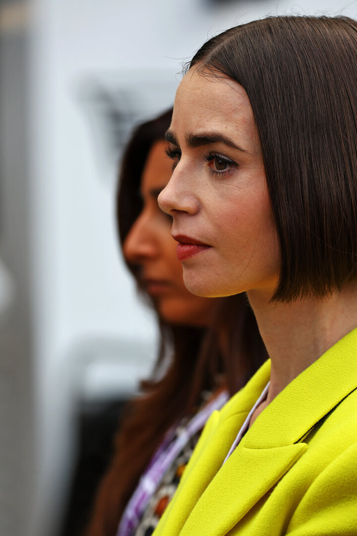 GP MONACO, Lily Collins (GBR) / (USA) Actress.
04.06.2026. Formula 1 World Championship, Rd 6, Monaco Grand Prix, Monte Carlo, Monaco, Preparation Day.
- www.xpbimages.com, EMail: requests@xpbimages.com © Copyright: XPB Images