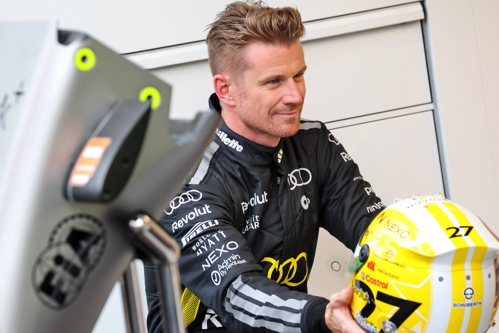 GP MONACO, Nico Hulkenberg (GER) Audi F1 Team.
04.06.2026. Formula 1 World Championship, Rd 6, Monaco Grand Prix, Monte Carlo, Monaco, Preparation Day.
- www.xpbimages.com, EMail: requests@xpbimages.com © Copyright: Coates / XPB Images