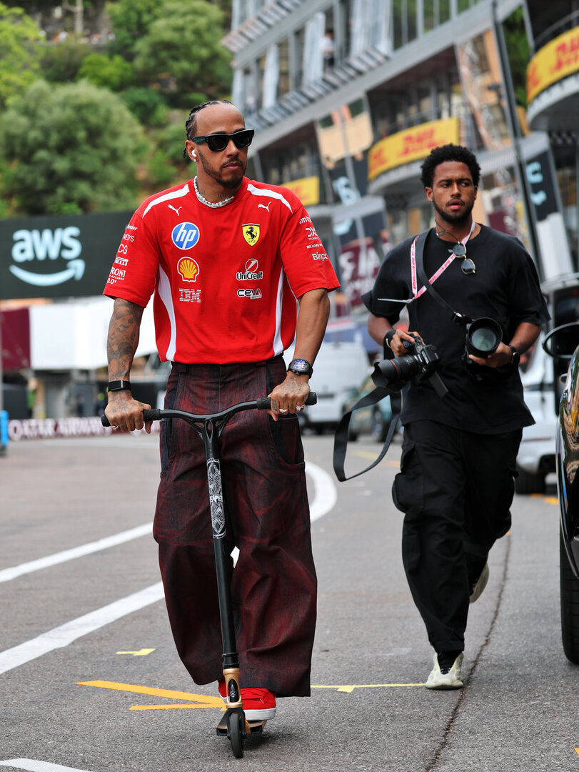 GP MONACO, Lewis Hamilton (GBR) Ferrari.
04.06.2026. Formula 1 World Championship, Rd 6, Monaco Grand Prix, Monte Carlo, Monaco, Preparation Day.
 - www.xpbimages.com, EMail: requests@xpbimages.com © Copyright: Coates / XPB Images