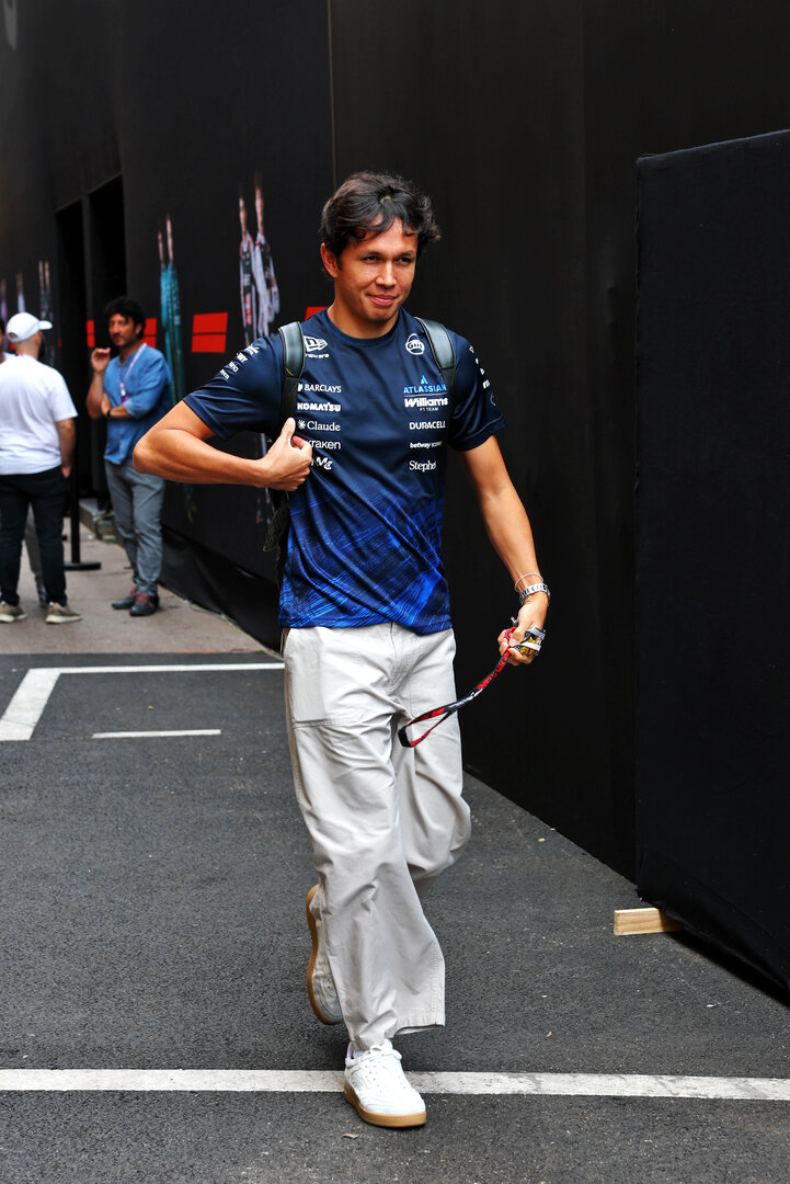 GP MONACO, Alexander Albon (THA) Williams F1 Team.
05.06.2026. Formula 1 World Championship, Rd 6, Monaco Grand Prix, Monte Carlo, Monaco, Practice Day.
- www.xpbimages.com, EMail: requests@xpbimages.com © Copyright: Bearne / XPB Images
